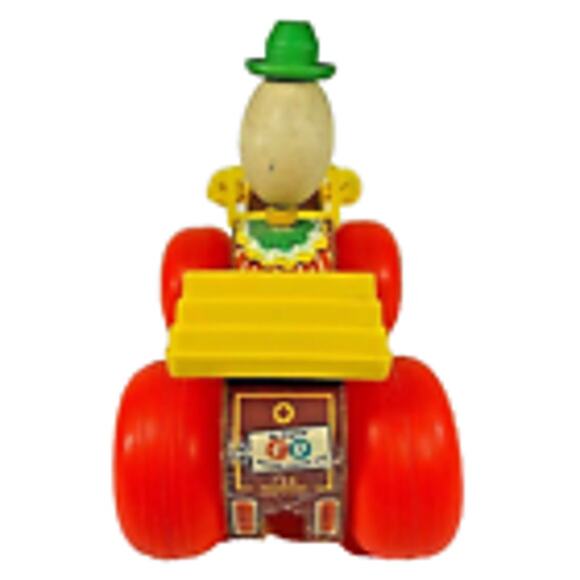 Fisher Price Jalopy Pull Toy #724 1965 Vintage - Picture 4 of 10